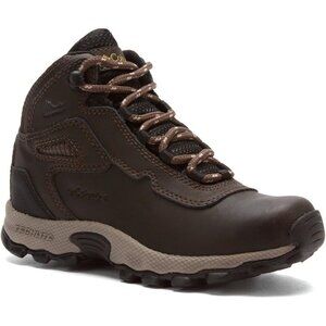 NEW Columbia Kid Youth Newton Cordovan/Sauterne Waterproof Hiking Boot